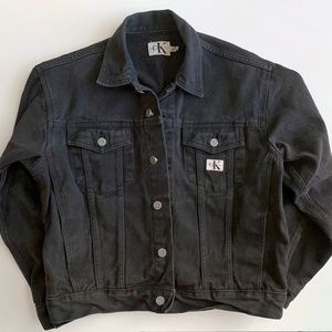 Calvin Klein Black Denim Jacket